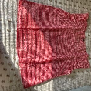 Red Gingham Women's Shirt